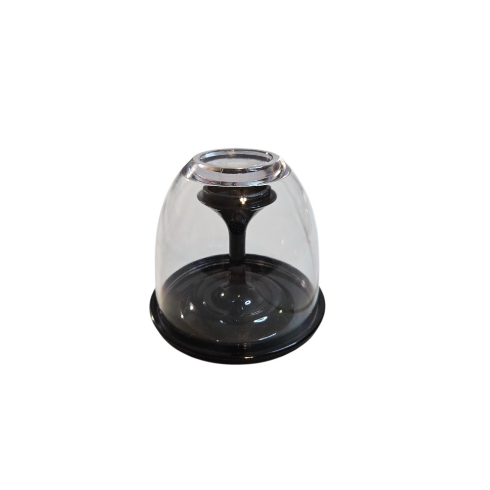 Portable Collapsible Wine Glass Shatterproof Clear Detachable Plastic Wine